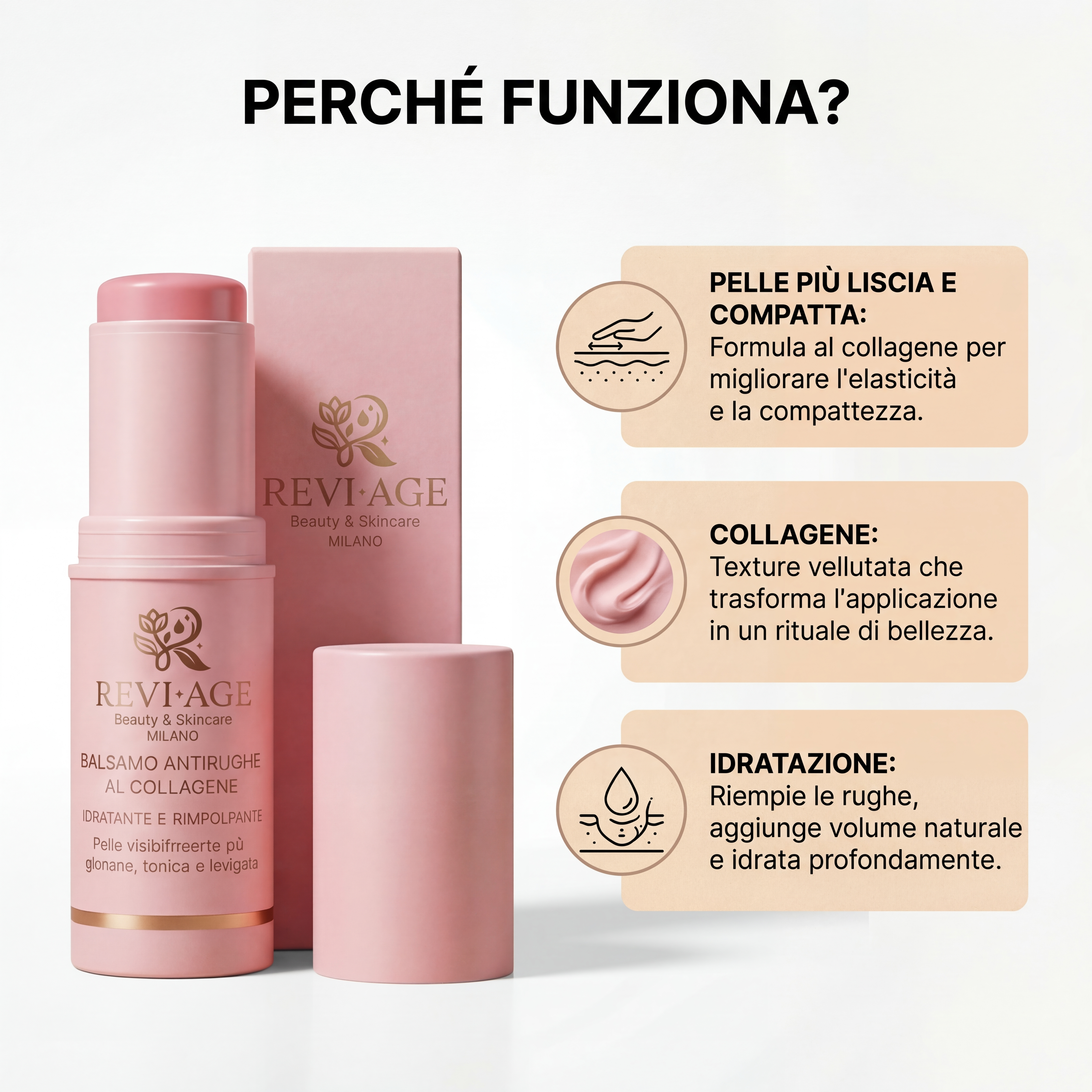 Revi Age™️ - Balsamo Antirughe al Collagene
