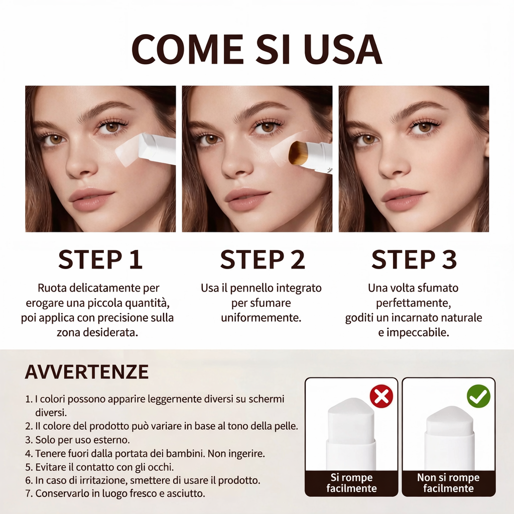 Revi Age™️ - Fondotinta adattivo 2 in 1 idratante, leggero e illuminante.