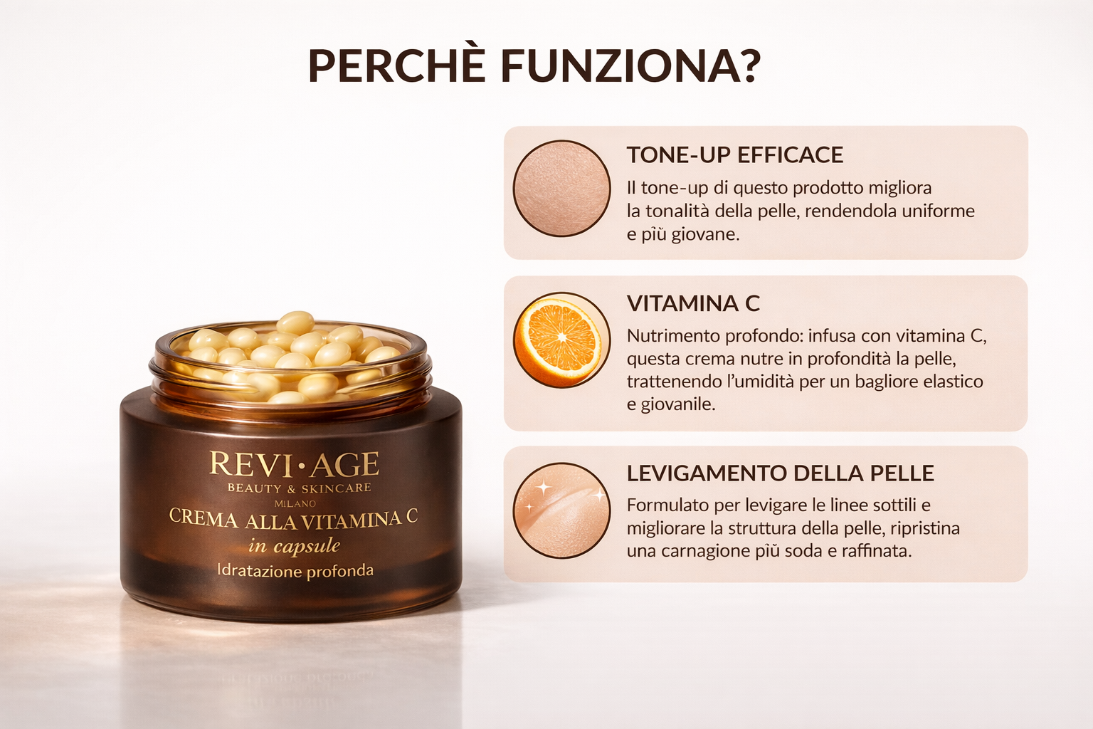 Revi Age™️ - Crema idratante alla Vitamina C