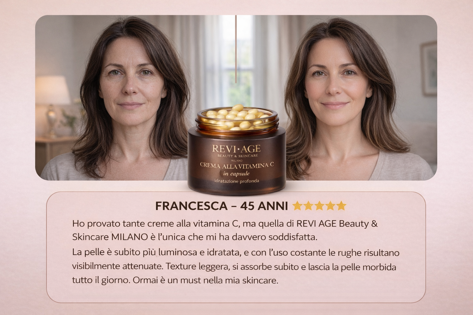 Revi Age™️ - Crema idratante alla Vitamina C