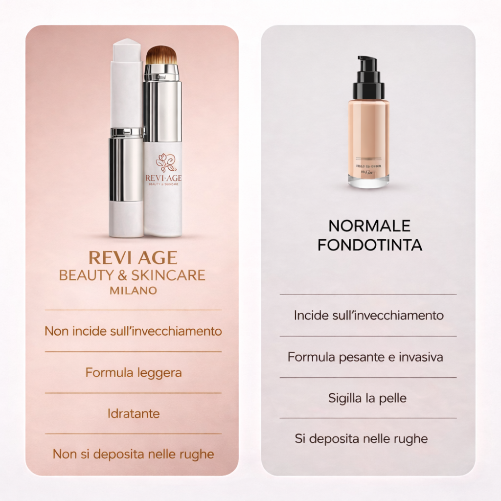 Revi Age™️ - Fondotinta adattivo 2 in 1  idratante, leggero e illuminante.